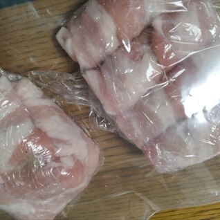 お弁当に冷凍保存…アスパラの豚肉巻き〜